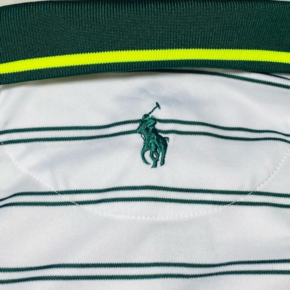 Ralph Lauren Polo Golf US Open 2016 Oakmont Polo Shirt Size small Green stripes - Picture 5 of 9